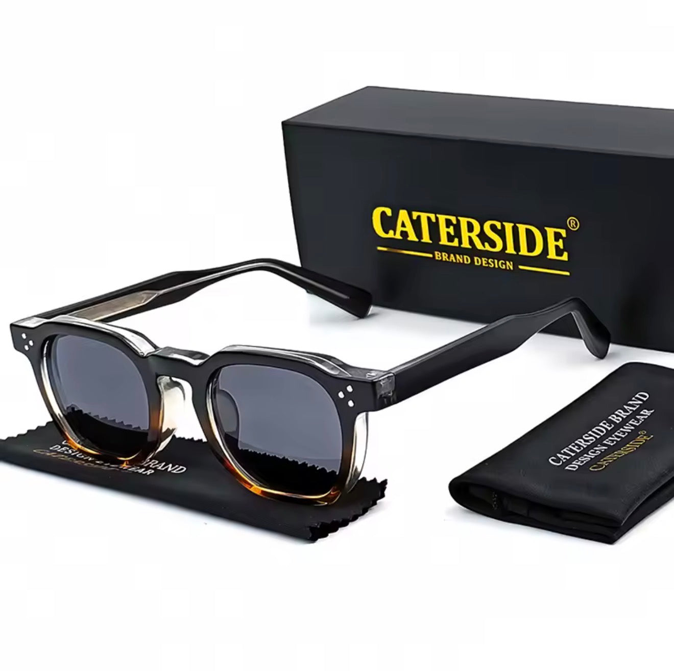 Lunettes carrées unisexes